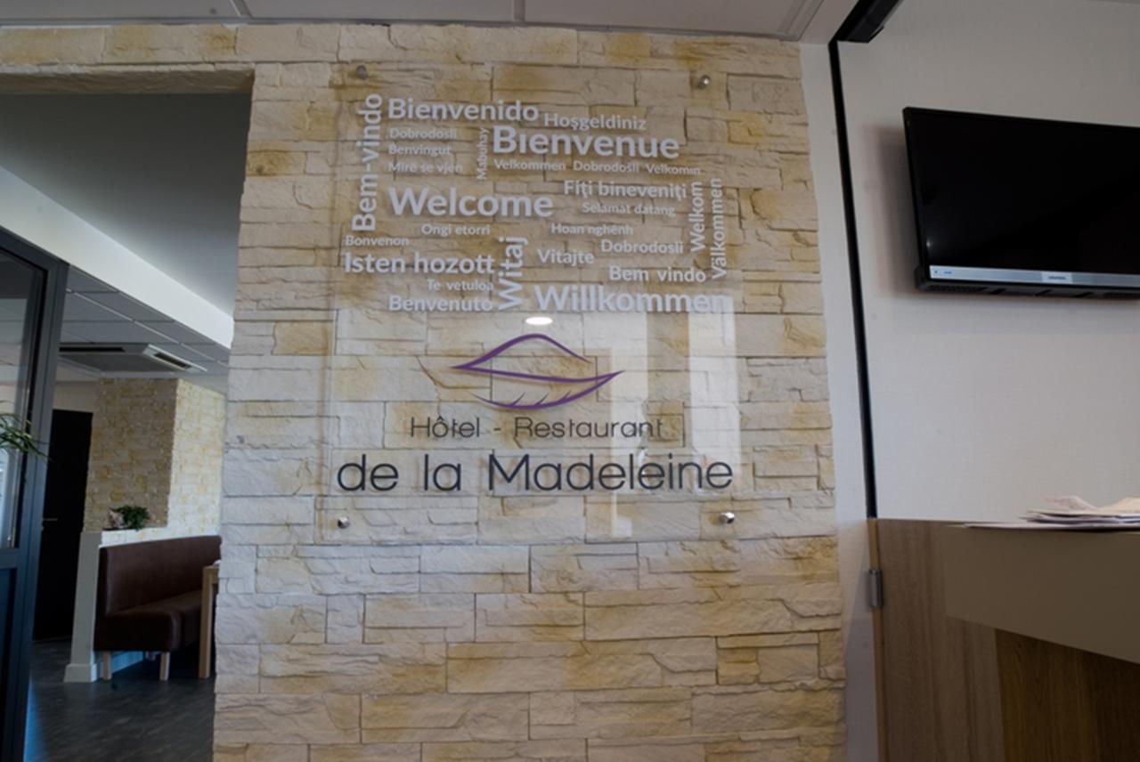 Logis Hotel Restaurant De La Madeleine Commercy Eksteriør billede